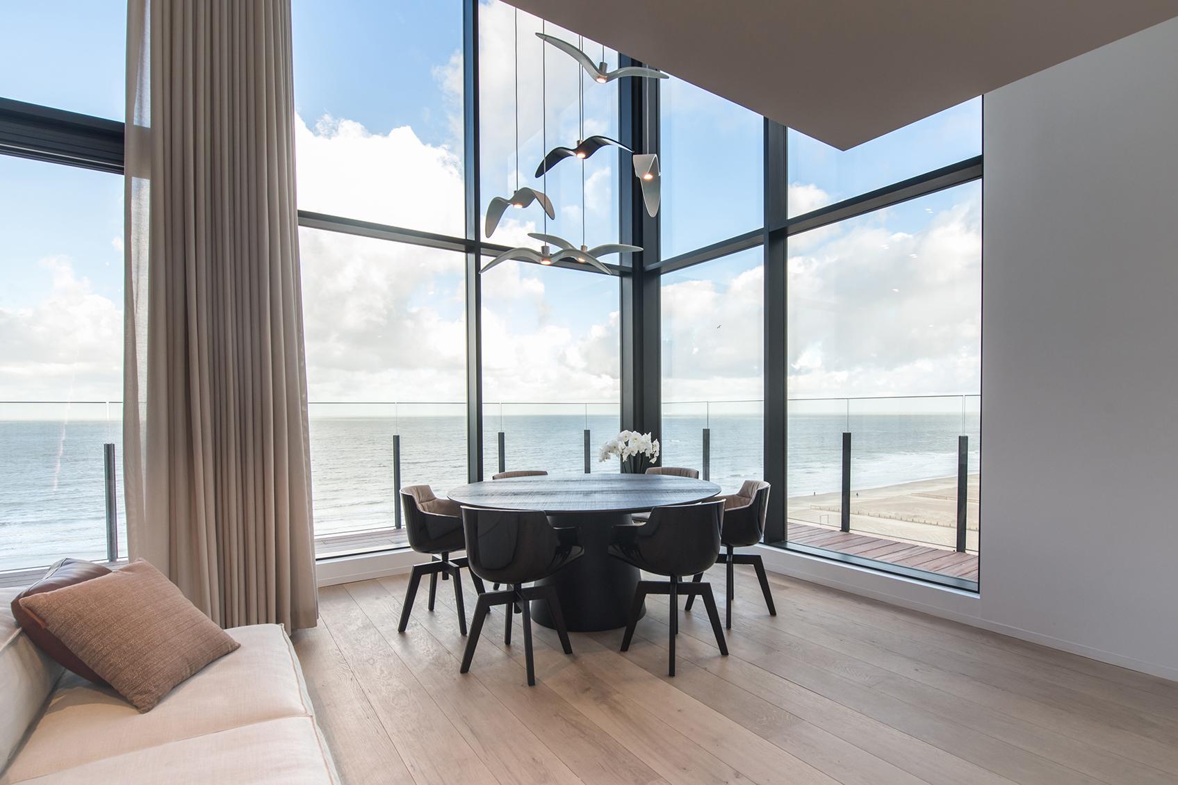 Verlichting loft aan zee