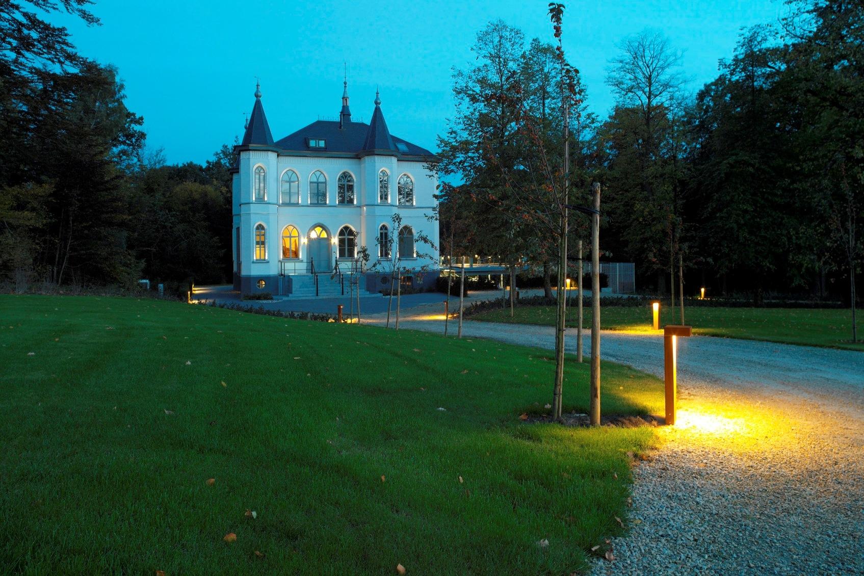 buitenverlichting concept kasteel